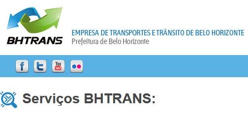 Consultar linhas de Ônibus BHTRANS